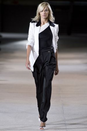 Black and white photos - Anthony Vaccarello Spring 2013 RTW Collection.JPG